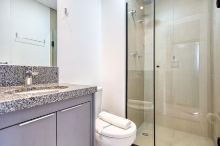 Banheiro de apartamento para alugar com 2 quartos, 60m² em Assunção, São Bernardo do Campo