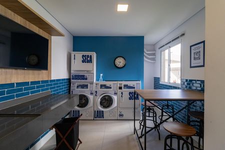 Apartamento para alugar com 36m², 2 quartos e sem vaga Apartamento para alugar com 36m², 2 quartos e sem vagaÁrea comum - Lavanderia