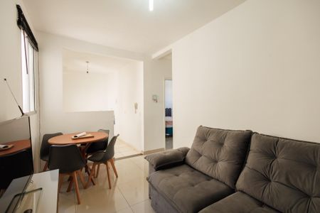 Sala de apartamento para alugar com 2 quartos, 48m² em Vila São José, Taubaté