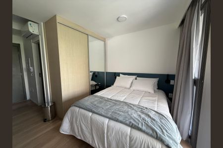 Studio para alugar com 31m², 1 quarto e sem vagaCozinha/Quarto