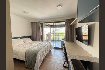 Studio para alugar com 31m², 1 quarto e sem vagaCozinha/Quarto