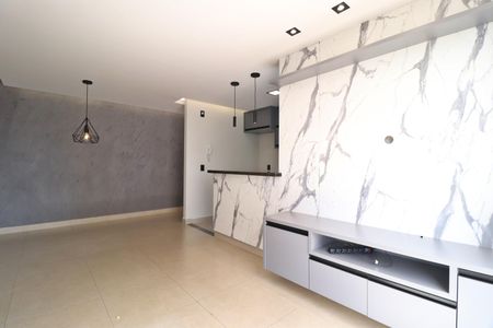 Sala de apartamento para alugar com 2 quartos, 62m² em Novo Mundo, Uberlândia