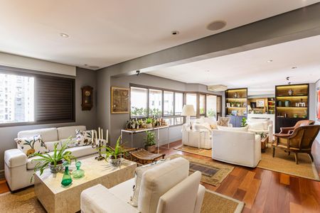 Sala de apartamento à venda com 4 quartos, 190m² em Jardim Paulista, São Paulo
