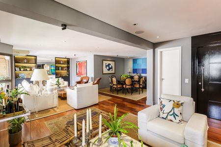 Sala de apartamento à venda com 4 quartos, 190m² em Jardim Paulista, São Paulo