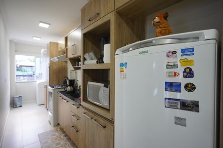 Cozinha de apartamento para alugar com 2 quartos, 70m² em Ingleses Norte, Florianópolis