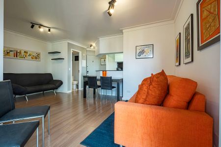 Apartamento para alugar com 57m², 1 quarto e 2 vagasSala/Cozinha