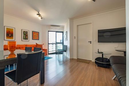 Apartamento para alugar com 57m², 1 quarto e 2 vagasSala/Cozinha