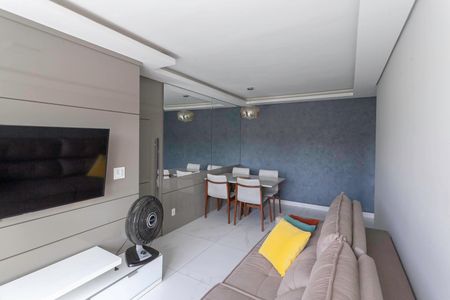 Sala de apartamento à venda com 3 quartos, 71m² em Paquetá, Belo Horizonte