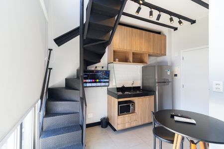Studio para alugar com 40m², 1 quarto e sem vagaSala