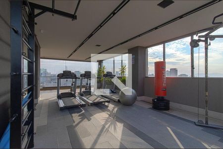 Studio para alugar com 40m², 1 quarto e sem vagaAcademia