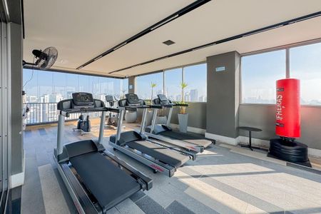 Studio para alugar com 40m², 1 quarto e sem vagaAcademia