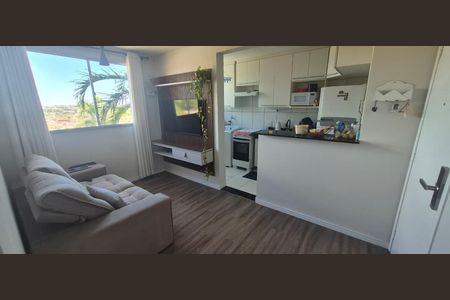 Sala de apartamento à venda com 2 quartos, 44m² em Jardim Marcia, Campinas