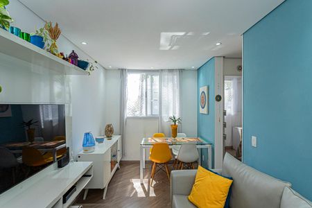 Sala de apartamento para alugar com 2 quartos, 43m² em Jardim Iris, São Paulo