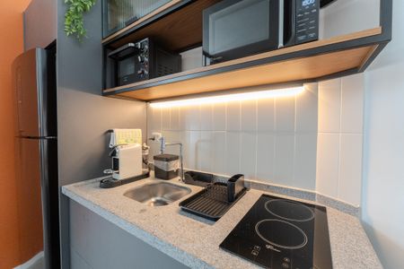 Studio para alugar com 37m², 1 quarto e sem vagaCozinha