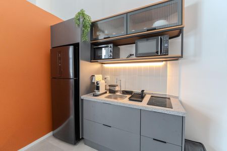Studio para alugar com 37m², 1 quarto e sem vagaCozinha