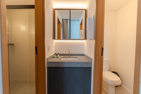 Studio para alugar com 37m², 1 quarto e sem vagaBanheiro