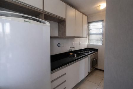 Cozinha de apartamento para alugar com 2 quartos, 50m² em Olaria, Canoas