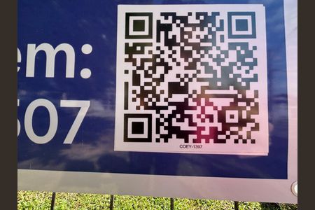 Casa à venda com 138m², 2 quartos e 1 vagaPlaca instalada em 22/04/2026 nº QR CODE COEY-1397