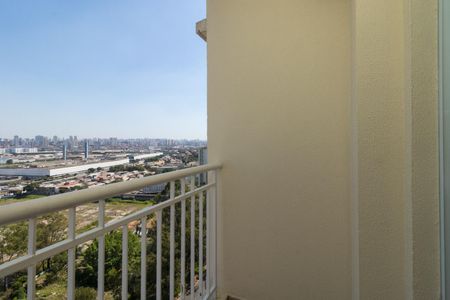 Varanda da Sala de apartamento para alugar com 2 quartos, 48m² em Vila Prudente, São Paulo