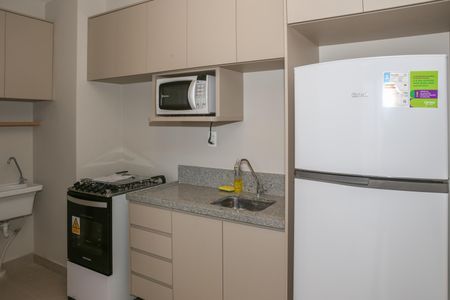Apartamento para alugar com 35m², 2 quartos e sem vagaCozinha e Área de Serviço