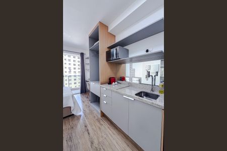 Studio para alugar com 25m², 1 quarto e sem vagaCozinha