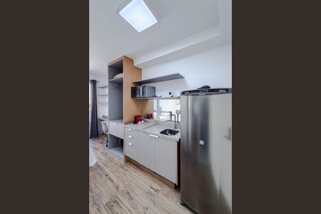 Studio para alugar com 25m², 1 quarto e sem vagaCozinha