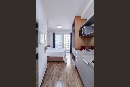 Studio para alugar com 25m², 1 quarto e sem vagaCozinha