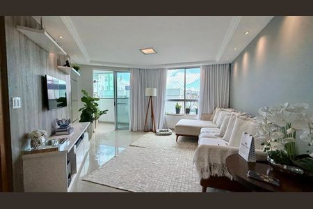 Sala de apartamento à venda com 4 quartos, 105m² em Buritis, Belo Horizonte