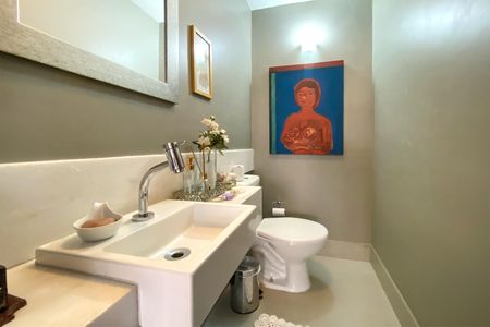 Apartamento à venda com 132m², 3 quartos e 2 vagasLavabo da Sala