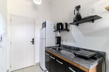 Studio à venda com 22m², 1 quarto e sem vagaCozinha