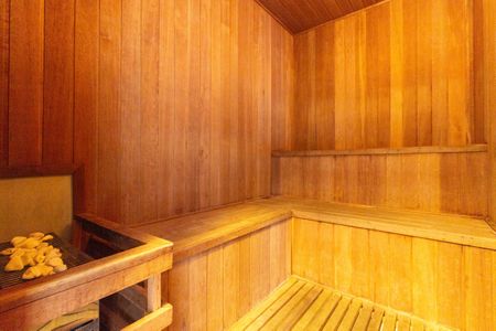 Studio para alugar com 33m², 1 quarto e 1 vaga Studio para alugar com 33m², 1 quarto e 1 vagaÁrea comum - Sauna