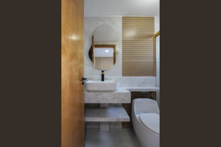 Apartamento à venda com 105m², 3 quartos e 2 vagasBanheiro da Suíte