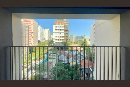 Studio à venda com 34m², 1 quarto e sem vagaVaranda
