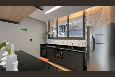 Studio à venda com 34m², 1 quarto e sem vagaSalão de Festas
