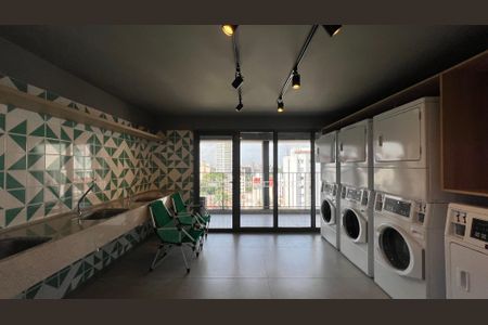 Studio à venda com 34m², 1 quarto e sem vagaLavanderia