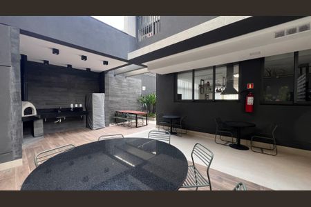 Studio à venda com 34m², 1 quarto e sem vagaChurrasqueira