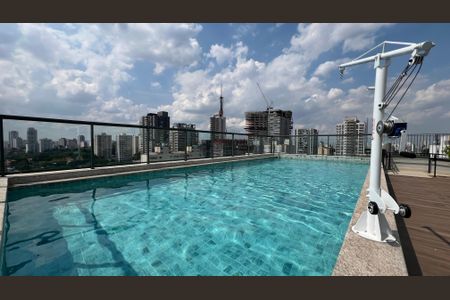 Studio à venda com 34m², 1 quarto e sem vagaPiscina