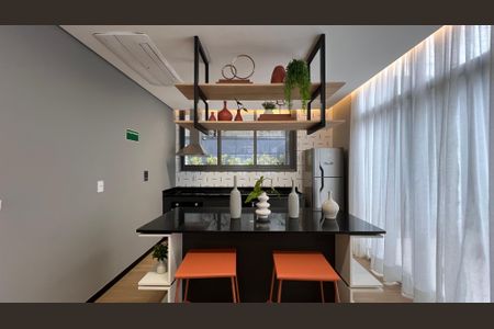 Studio à venda com 34m², 1 quarto e sem vagaSalão de Festas