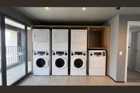 Studio à venda com 34m², 1 quarto e sem vagaLavanderia