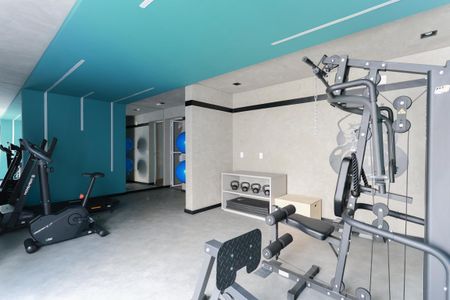 Apartamento à venda com 37m², 1 quarto e sem vagaÁrea comum - Academia