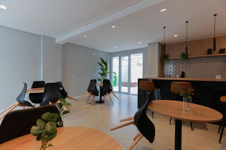 Apartamento à venda com 37m², 1 quarto e sem vagaÁrea comum - Salão de festas