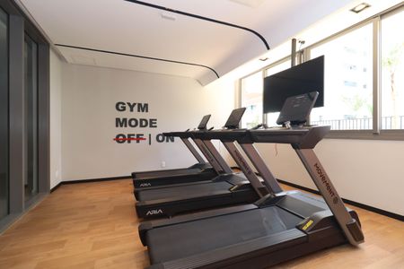 Studio para alugar com 28m², 1 quarto e sem vagaAcademia