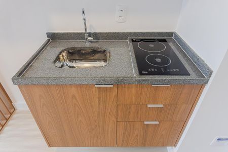Apartamento para alugar com 28m², 1 quarto e sem vaga Apartamento para alugar com 28m², 1 quarto e sem vagaCozinha