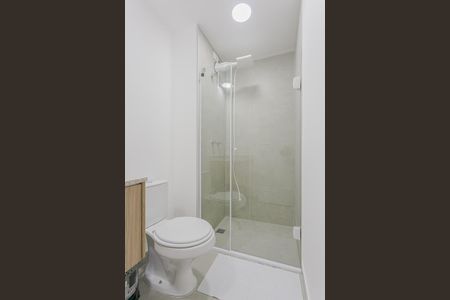 Apartamento para alugar com 28m², 1 quarto e sem vaga Apartamento para alugar com 28m², 1 quarto e sem vagaBanheiro da Suíte