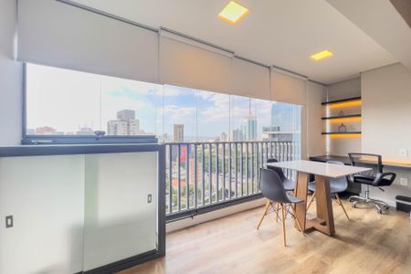 Studio para alugar com 39m², 1 quarto e 1 vagaVaranda