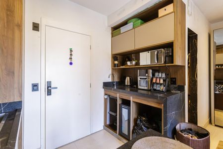 Studio à venda com 26m², 1 quarto e sem vagaCozinha
