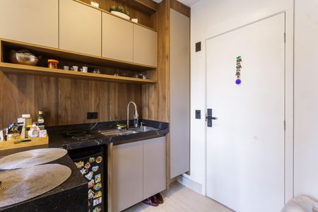 Studio à venda com 26m², 1 quarto e sem vagaCozinha