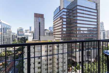 Studio à venda com 26m², 1 quarto e sem vagaVaranda