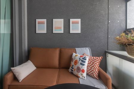 Studio à venda com 31m², 1 quarto e 1 vaga Studio à venda com 31m², 1 quarto e 1 vagaVaranda gourmet