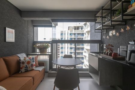 Studio à venda com 31m², 1 quarto e 1 vaga Studio à venda com 31m², 1 quarto e 1 vagaVaranda gourmet